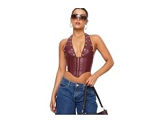 Princess Polly Palladia PU Jordy Corset