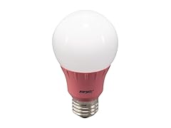 Pink LED A19 Light Bulb, 4 pack