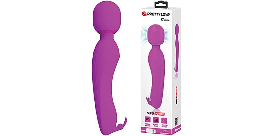 Silicone Rechargeable Wand Vibrator