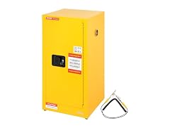 Flammable Safety Cabinet, 16 Gal, Cold-Rolled
