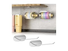 Quehun 2 PCS Tumbler Lid Organizers