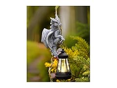 Dragon Garden Statue w/ Lantern 23.6