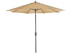 9-Foot Aluminum, Tilting Market Umbrella