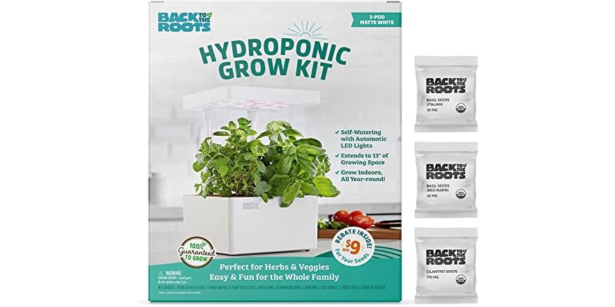 Back to the Roots Hydroponic Grow Kit
