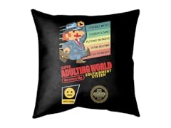 Super Adulting World Medium Floor Pillow