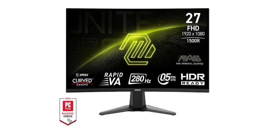 MSI 27" FHD Curved Monitor | MAG 276CXF