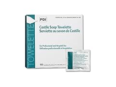 PDI D41900 Castile Soap Towelette 7.7"x5