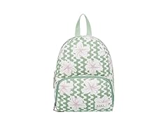 Roxy Always Core Mini Backpack, Basil Party Waves