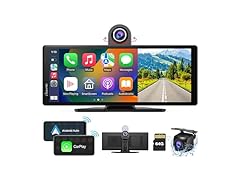 9.3" Wireless CarPlay Screen w/ 4K Cam