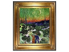 Van Gogh - Landscape w/Couple Walking