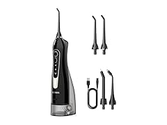 COSLUS Water Flosser Dental Pick (Black)
