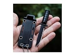 GOTZCHIX (2 Pack) Small Neck Knife with Sheath