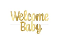 Beistle Welcome Baby Foil Streamer