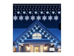 Minetom Christmas Snowflake Lights - 13ft