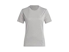 adidas Training Tee (M) Gray Heather