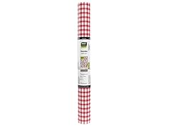 Smart Design Shelf Liner - Red Gingham