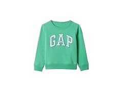 GAP Boys (0-3 MOS) Logo Sweatshirt Bright Meadow
