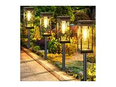 BesLowe Solar Pathway Lights Upgraded
