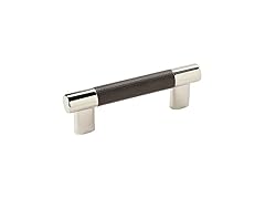 Amerock | Cabinet Pull | Polished Nickel/Black Bronze