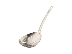 TableCraft 12830 Scoop Colander, 14 oz Stainless Steel Scoop 