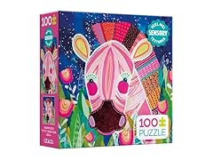 Sensory Textures Colorful Zebra Puzzle