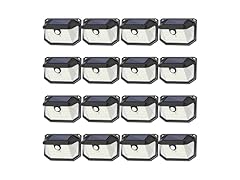 Brightever Solar Outdoor Lights, 16-Pack