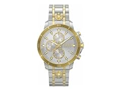 Versace Men's Versus Versace Two Tone 46 mm Watch