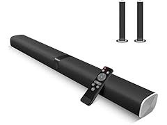 Assist trust Sound Bars for TV, Assistrust KY8000 TV Bar 50W (Open Box)