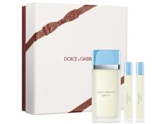 Light Blue D&G 3 Pc. Set (W) Edt Spray 3.3 Oz -