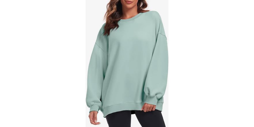 Tall Women's Oversized Crewneck Sweatshirt main image 0