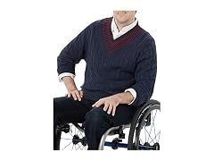 Amazon Essentials Cable-Knit Sweater Dark Navy (S)