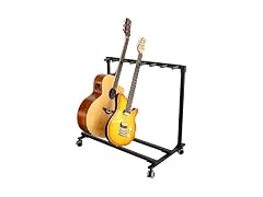 Takywep Foldable Multi Guitar Stand with Wheels