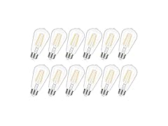 TOBUSA Vintage LED Edison Light Bulbs 60W 12Pk