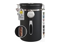Veken Coffee Canister with Window