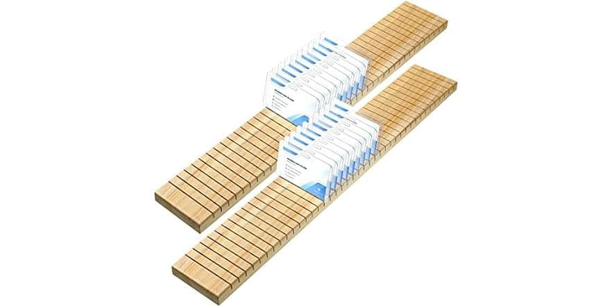 2 Pcs ID Badge Tray Organizer