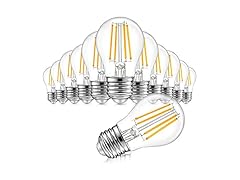 TOBUSA 12-Pack Globe A15 LED Bulbs