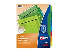 Avery 8-Tab Dividers for 3 Ring Binders