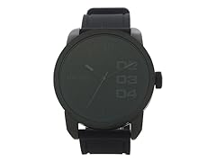Diesel Men's DZ1446 Black Silicone Strap Watch