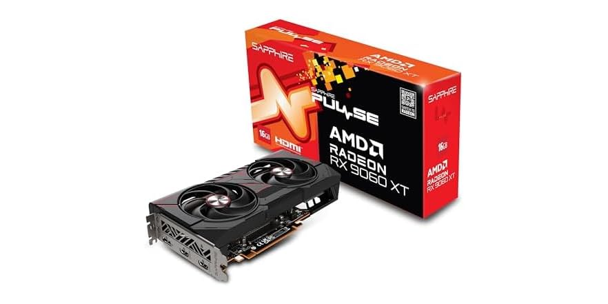 SAPPHIRE Radeon Pulse RX 9060 XT 16GB – New Only $399.99 at Sellout