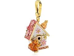 Kaipink Squirrel Bird Flower House Charm