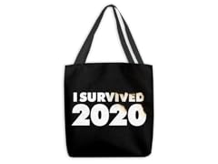I SURVIVED 2020 Medium Tote Bag