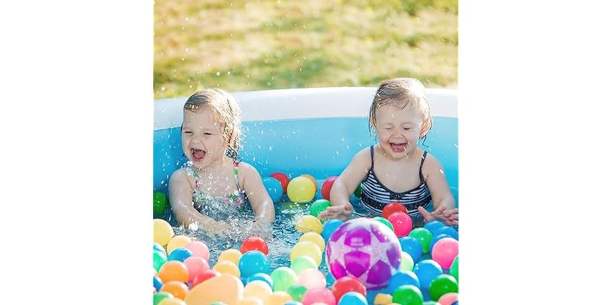 Evajoy Inflatable Pool, Full-Sized Infla