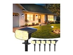 DAMINY 6-Pack Solar Spotlights IP65