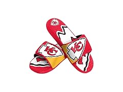 FOCO NFL Mens Wordmark Gel Slides