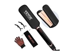 VEVOR Dual Voltage 2-inch Titanium Flat Iron
