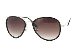 Aviator with Gradient Brown Lenses