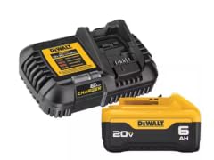Dewalt DCB206C 20V MAX 6.0 Ah Battery and Charger