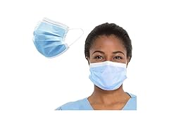 PARASOL Disposable Face Mask, 3 Ply, 10 Ct