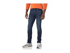 Mens Skinny Jeans Dark Wash (34Wx32L)