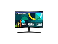 Samsung 24" FHD Curved Monitor | LS24D366GANXZA (Open Box)